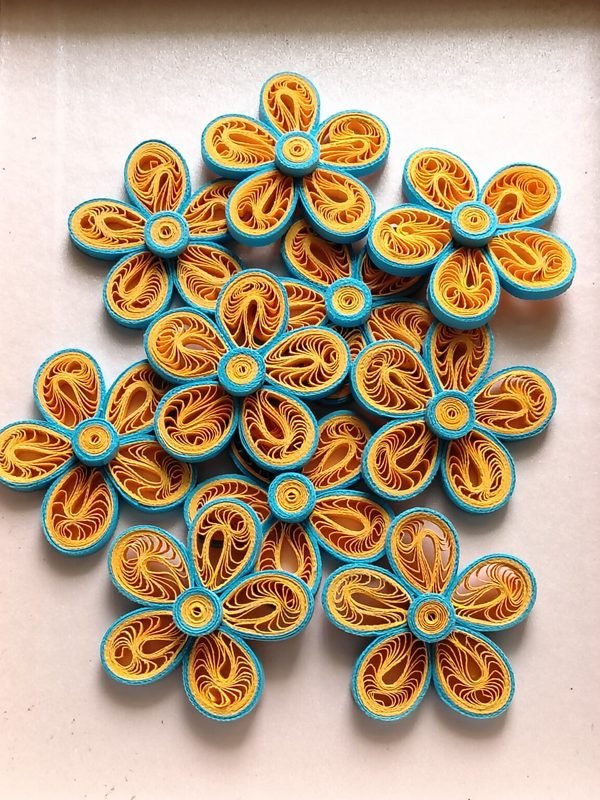 Quilled paper art by Dquills