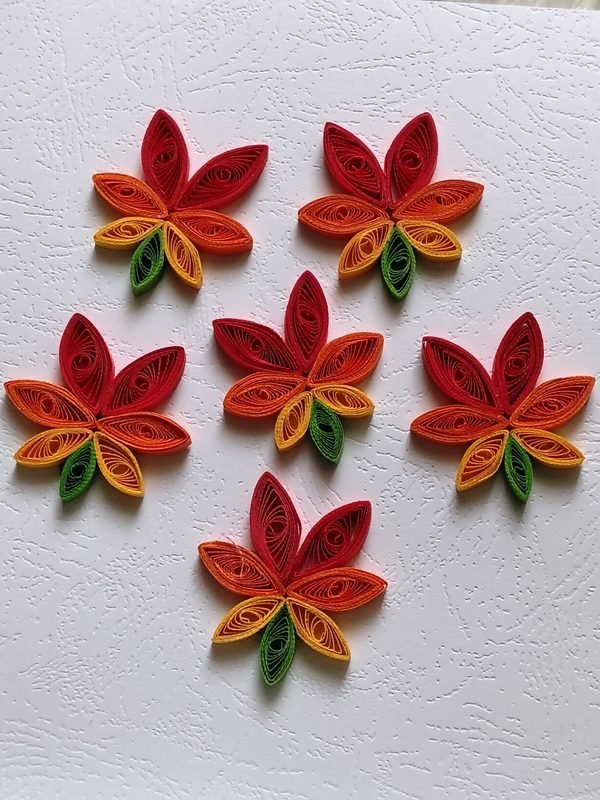 Quilled paper art by Dquills
