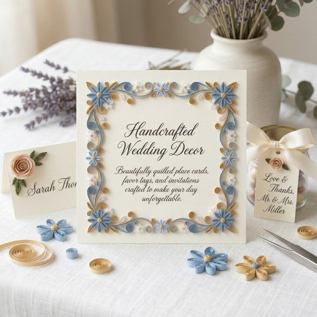 Handcrafted Wedding Decor Handcrafted Wedding Decor