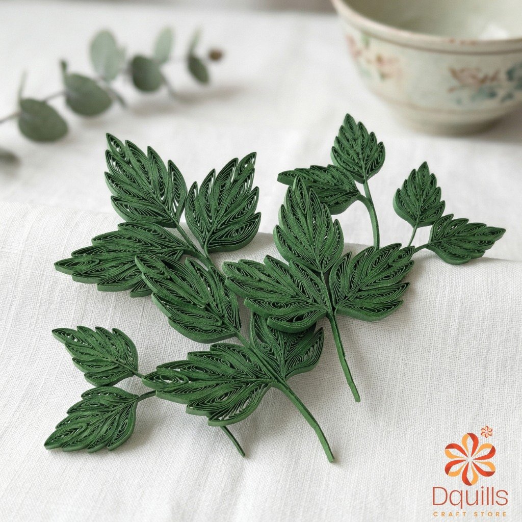 Quilled Pastel Floral & Berry Assortment Kit – 61 Piece DIY Paper Craft Set - Image 5