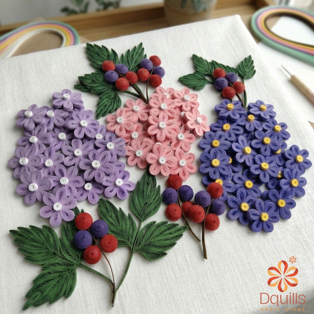 berry harvest wreth kit