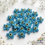 Handmade Quilled Forget-Me-Not Flowers Blue 2.5cm